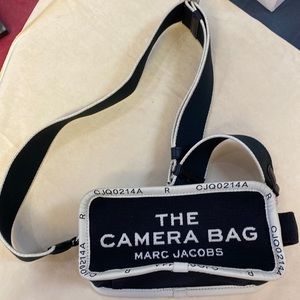 Marc Jacobs The Jacquard Black Camera Bag